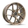 Zetta Alloy Wheels SOS-100 16 Inch Black Machined Glossy Bronze finish PCD 5x100 | Size 16x6.5 Inch