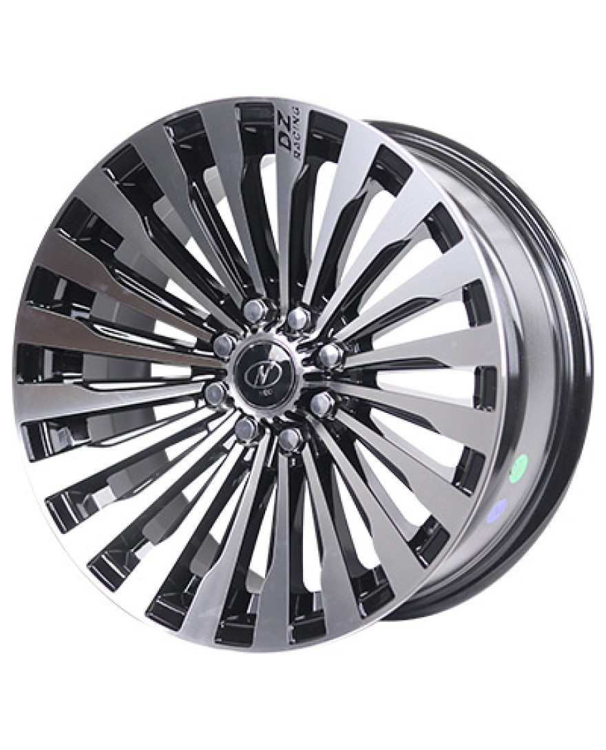 Scoop in Black Machined finish. The Size of alloy wheel is 16x7 inch and the PCD is 8x100x108(SET OF 4)