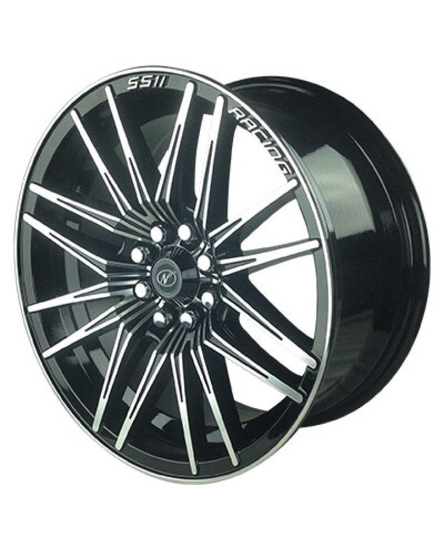 Spider 16 Inch BM finish PCD 8x100/108 | Size 16 inch