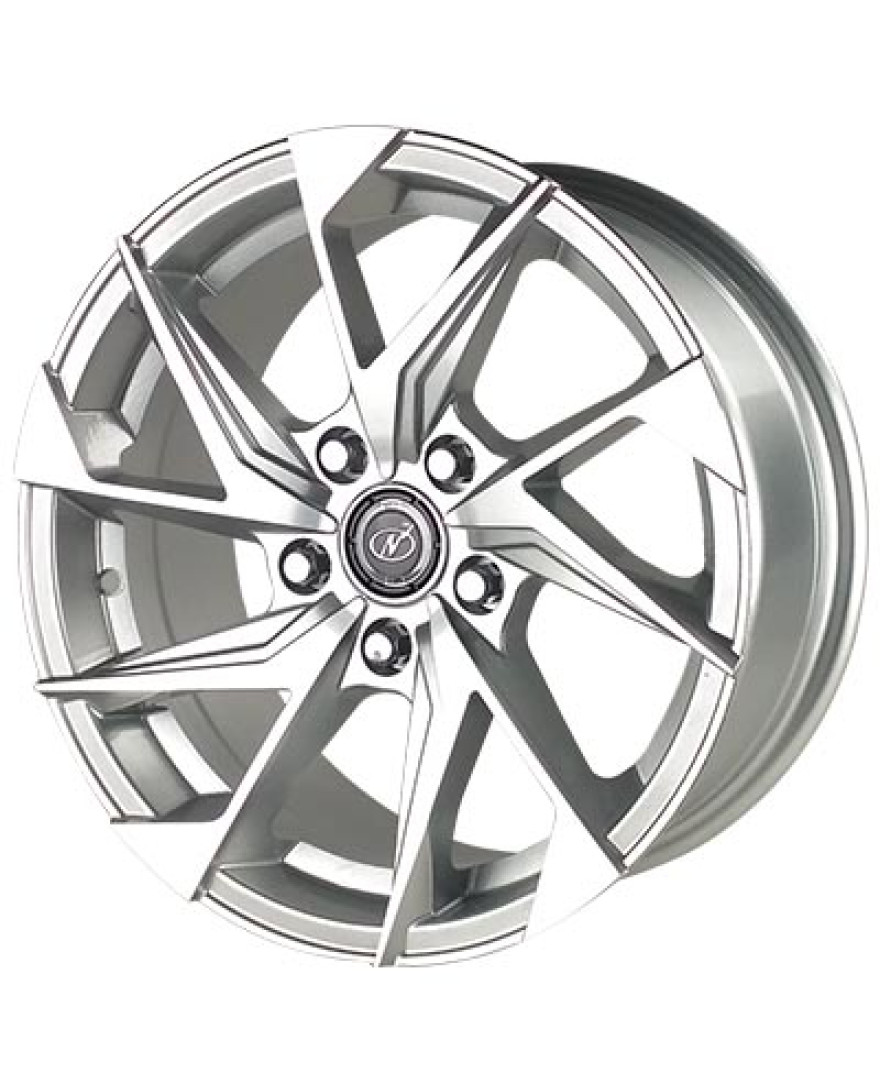 Sport in Silver Machined finish. The Size of alloy wheel is 16x7 inch and the PCD is 5x114.3