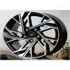 Crystal 16 Inch Black Machined BM finish PCD 5x100 | Size 16x6.5 inch