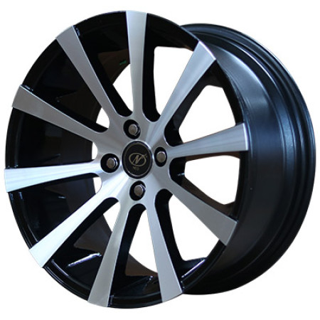 NeoWheel Slice 16X7 Inch BM finish PCD 4x108 | SET OF 4 | Size 16x7 inch