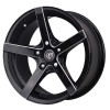 NeoWheel Techno 16 Inch Black Milled finish PCD 5x114.3 | Size 16X7 Inch