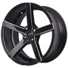 NeoWheel Techno 16 Inch Black Milled finish PCD 4x100 | Size 16X7 Inch
