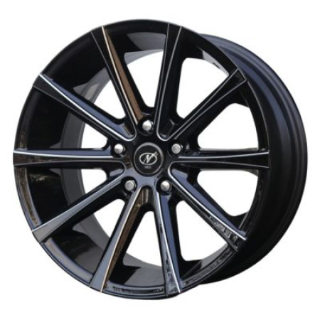 NeoWheel Exotic 17 Inch Black Milled finish PCD 5x114.3 | Size 17X8 Inch