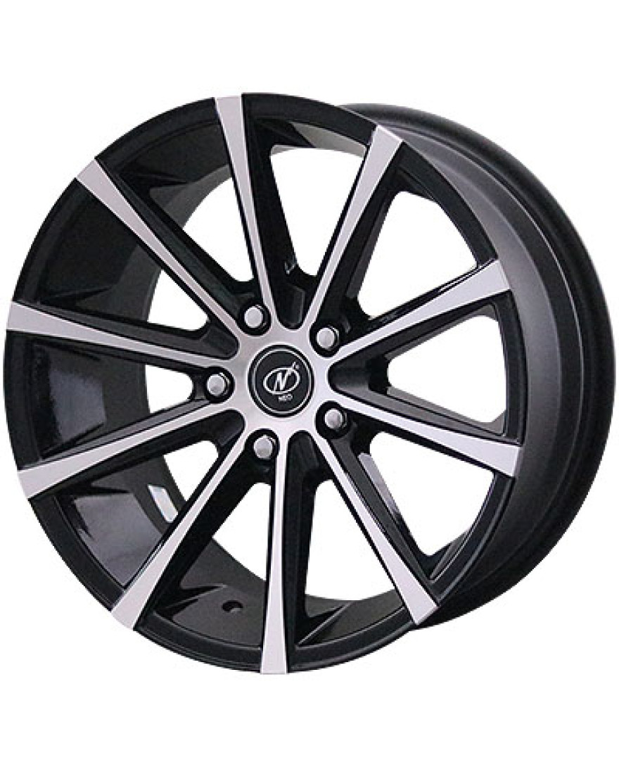 Exotic in Black Machined finish. The Size of alloy wheel is 17x8 inch and the PCD is 5x114(SET OF 4)