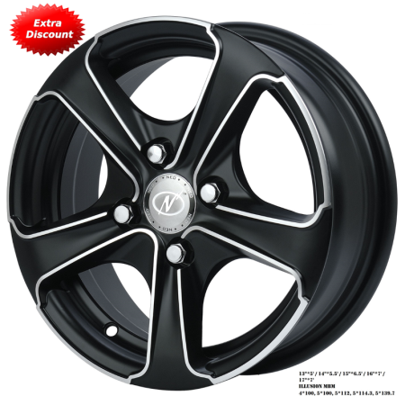 Illusion 17 Inch MBM finish PCD 4x100 | Size 17X7 Inch