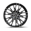 Zetta Alloy Wheels MS-007 17 Inch Black Machined BM finish PCD 4x100 | Size 17x7 Inch