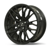 Zetta Alloy Wheels MS-007 17 Inch Candy Black Machined CBM finish PCD 4x100 | Size 17x7 Inch