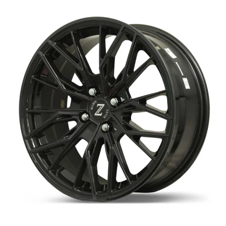 Zetta Alloy Wheels MS-007 17 Inch Candy Black Machined CBM finish PCD 4x100 | Size 17x7 Inch
