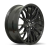 Zetta Alloy Wheels MS-007 17 Inch Candy Black Machined CBM finish PCD 4x100 | Size 17x7 Inch