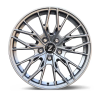 Zetta Alloy Wheels MS-007 17 Inch Hyper Black HB finish PCD 5x100 | Size 17x7 Inch