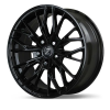 Zetta Alloy Wheels MS-007 17 Inch Candy Black Machined CBM finish PCD 5x114.3 | Size 17x7 Inch