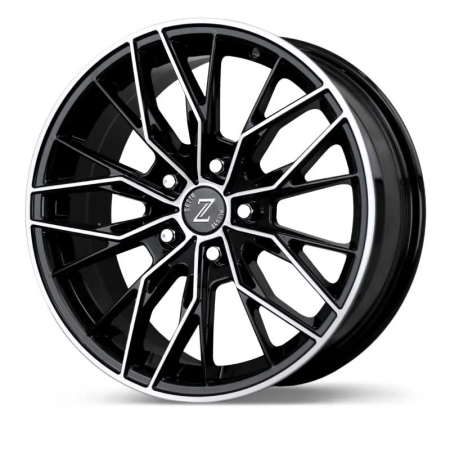 Zetta Alloy Wheels MS-007 17 Inch Black Machined BM finish PCD 5x139.7 | Size 17x7 Inch