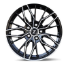 Zetta Alloy Wheels MS-007 17 Inch Black Machined BM finish PCD 5x139.7 | Size 17x7 Inch