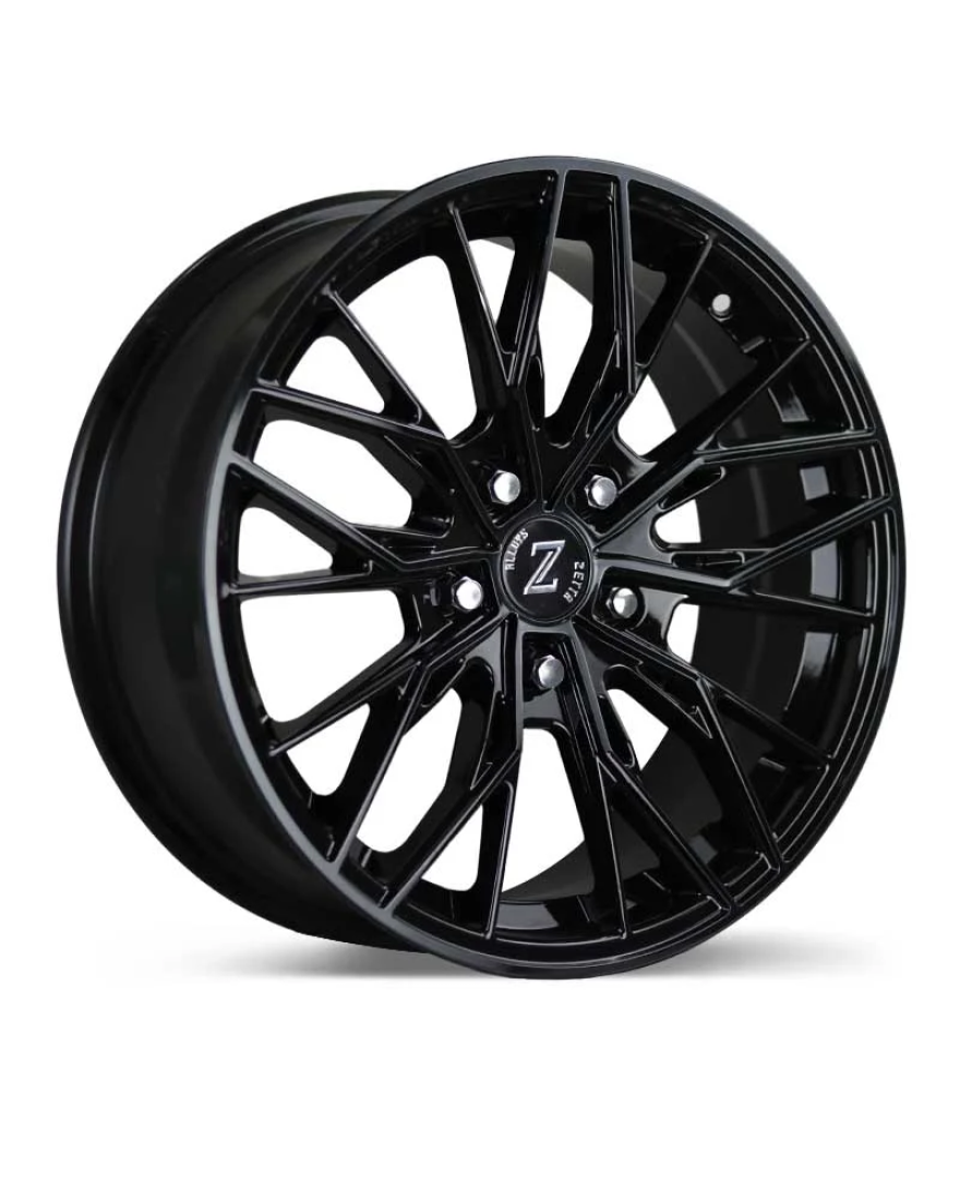Zetta Alloy Wheels MS-007 17 Inch Candy Black Machined CBM finish PCD 5x139.7 | Size 17x7 Inch