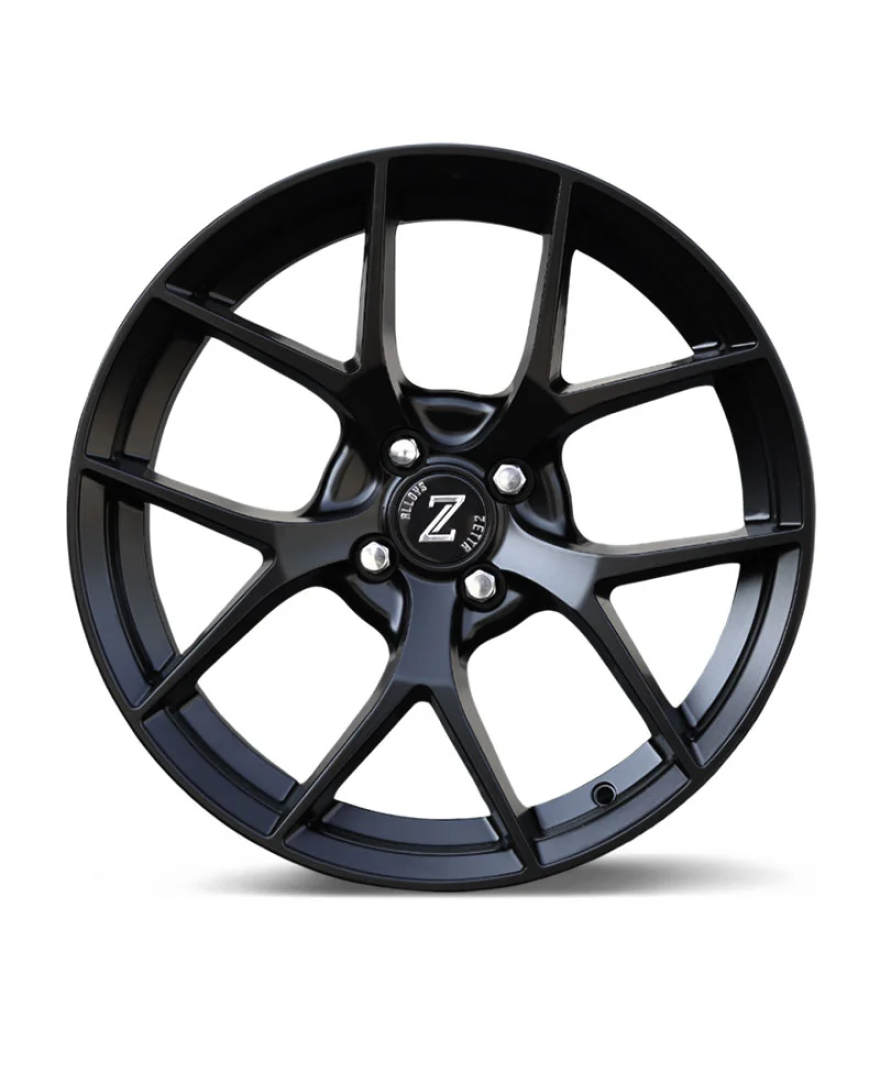 Zetta Alloy Wheels SOS-100 17 Inch Candy Black Machined CBM finish PCD 4x100 | Size 17x7 Inch