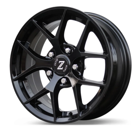 Zetta Alloy Wheels SOS-100 17 Inch Candy Black Machined CBM finish PCD 5x114.3 | Size 17x7 Inch