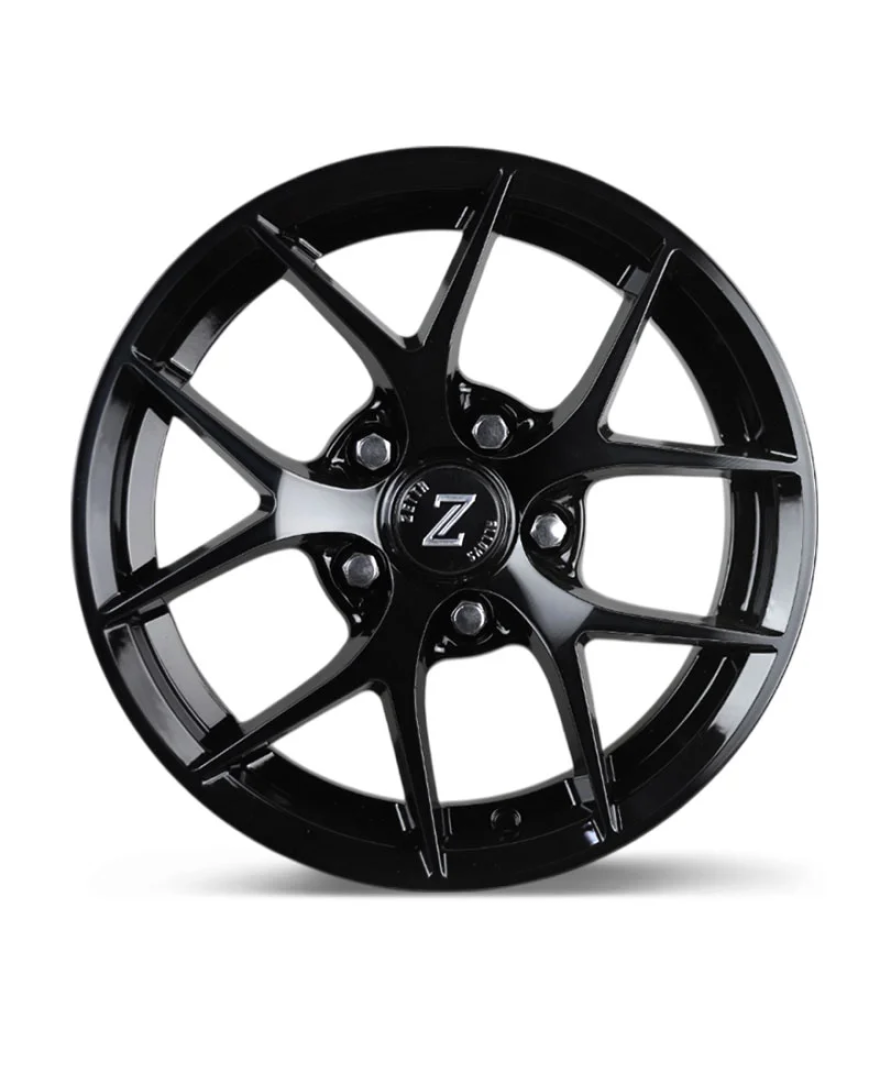 Zetta Alloy Wheels SOS-100 17 Inch Candy Black Machined CBM finish PCD 5x114.3 | Size 17x7 Inch