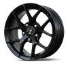 Zetta Alloy Wheels SOS-100 17 Inch Satin Black SB finish PCD 5x114.3 | Size 17x7 Inch