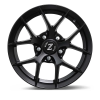 Zetta Alloy Wheels SOS-100 17 Inch Satin Black SB finish PCD 5x114.3 | Size 17x7 Inch