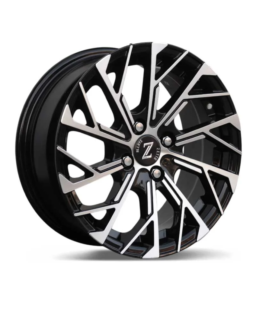 Zetta Alloy Wheels SXY-69 17 Inch Black Machined BM finish PCD 4x100 | Size 17x7.5 Inch