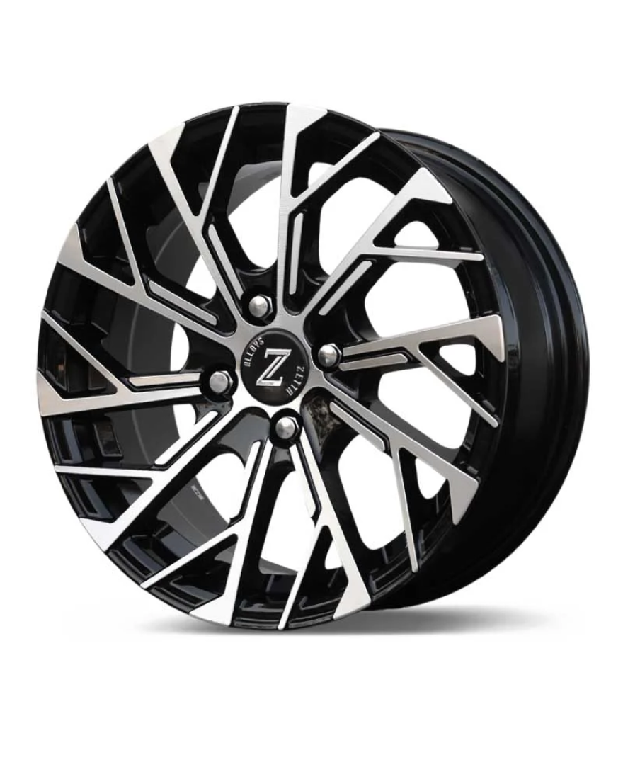 Zetta Alloy Wheels SXY-69 17 Inch Black Machined BM finish PCD 4x100 | Size 17x7.5 Inch