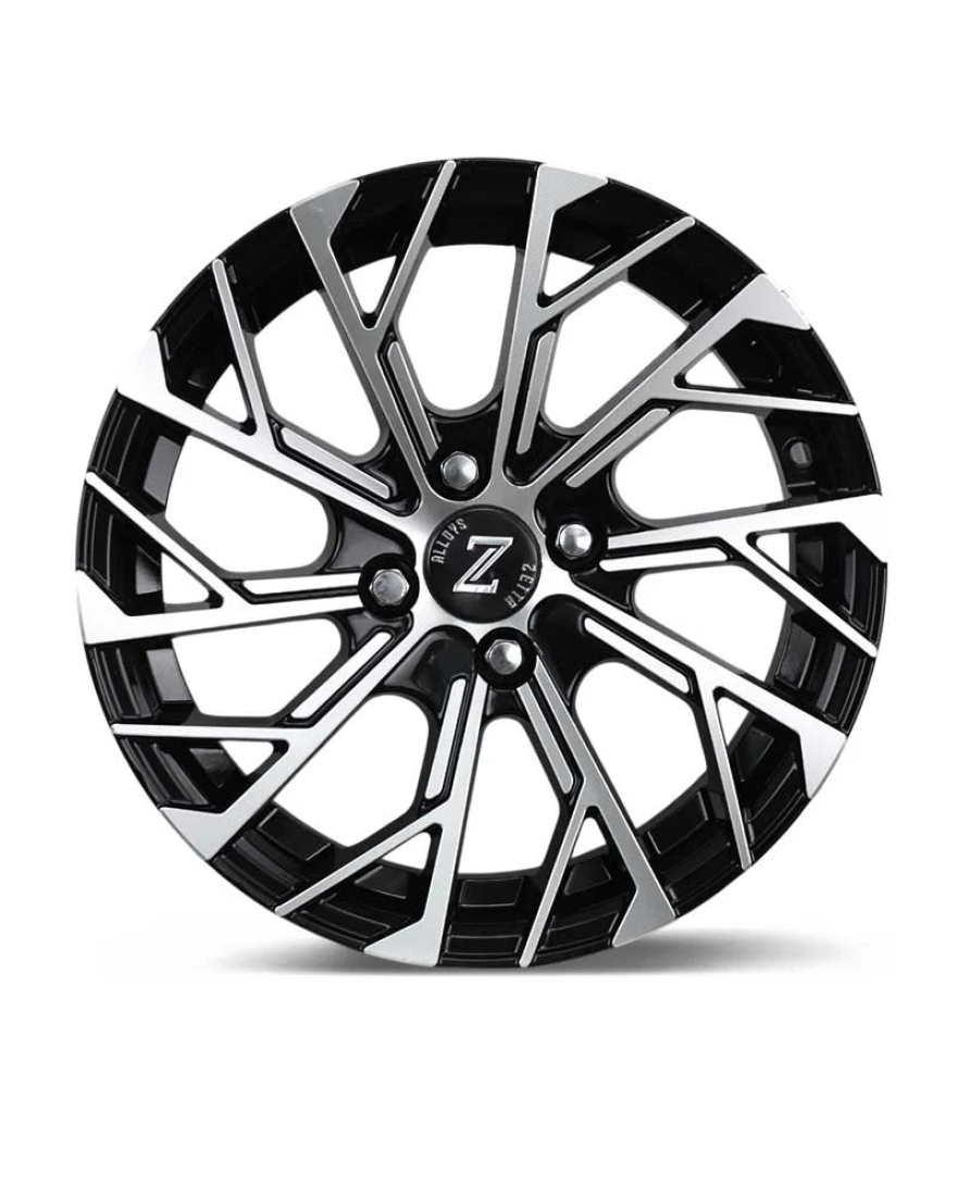 Zetta Alloy Wheels SXY-69 17 Inch Black Machined BM finish PCD 4x100 | Size 17x7.5 Inch