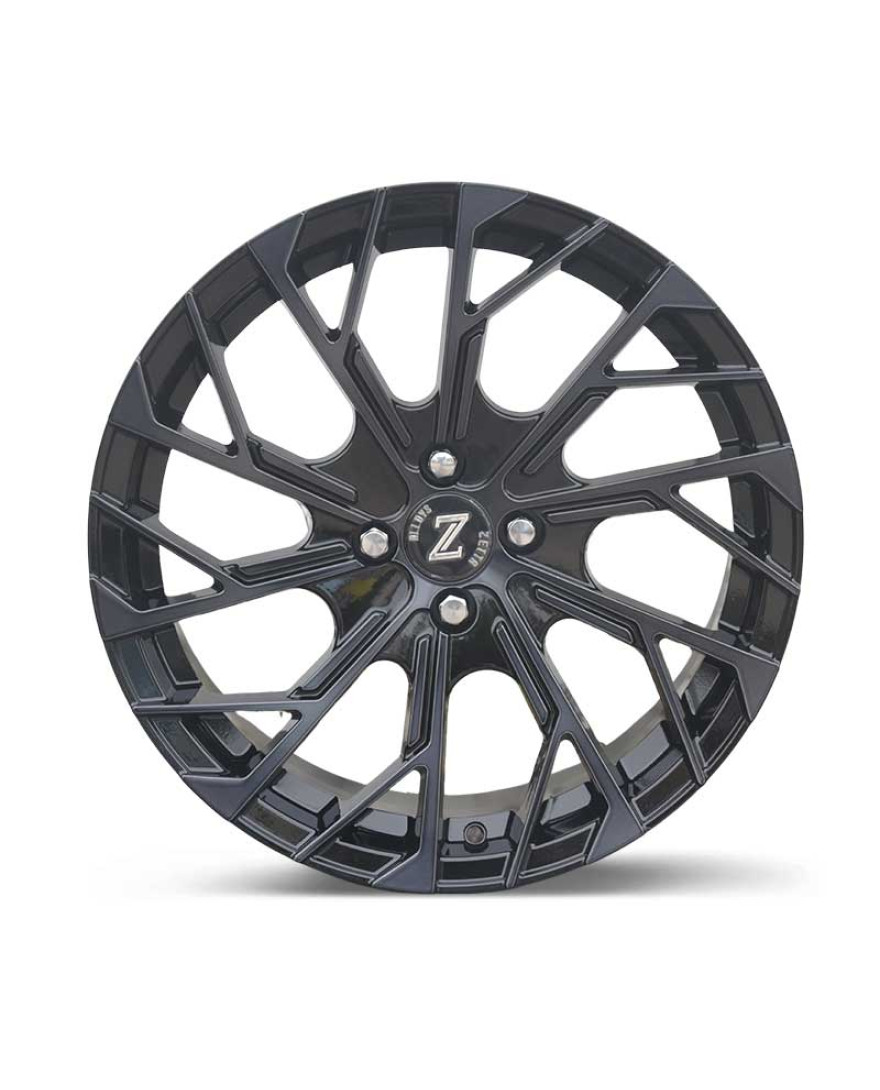 Zetta Alloy Wheels SXY-69 17 Inch Candy Black Machined CBM finish PCD 4x100 | Size 17x7.5 Inch