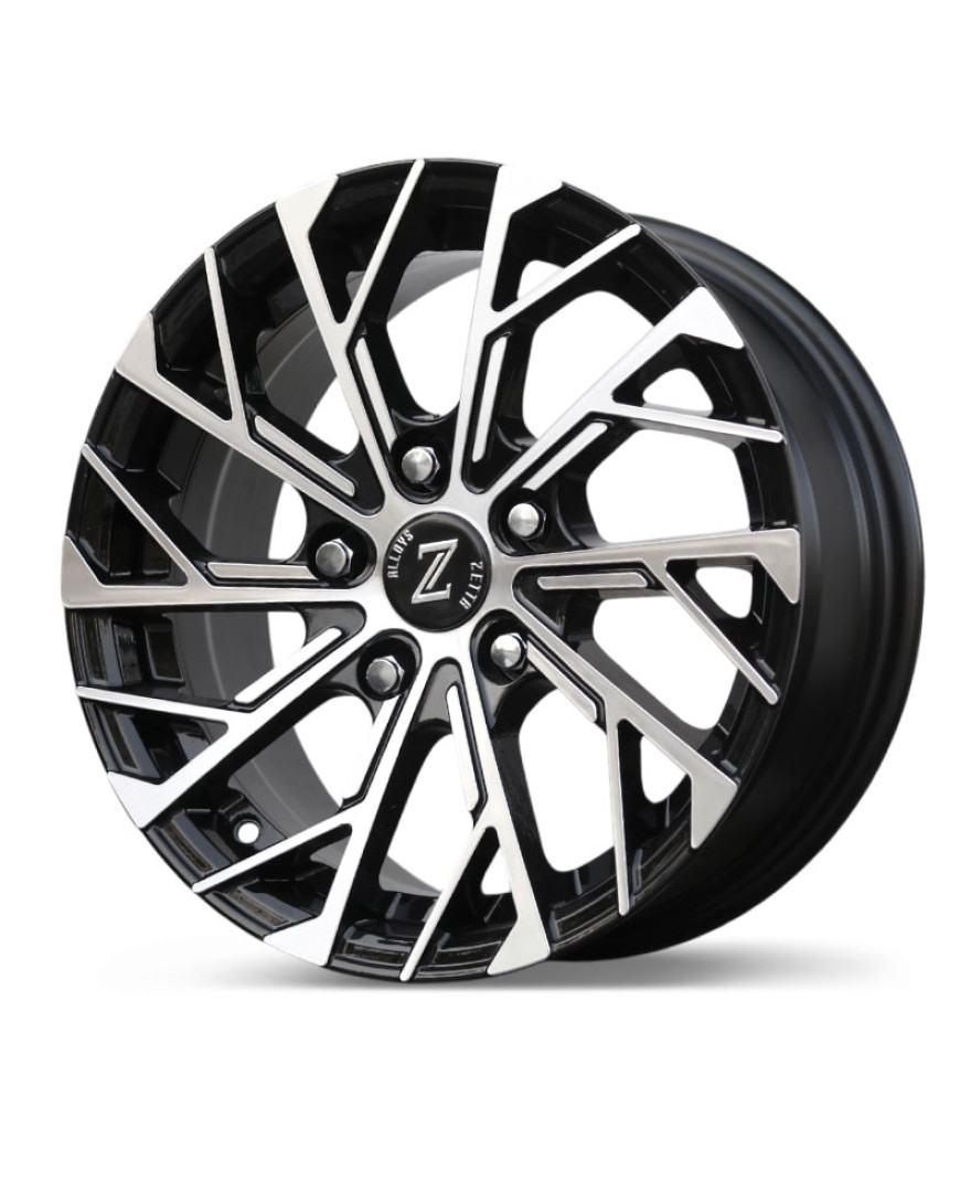 Zetta Alloy Wheels SXY-69 17 Inch Black Machined BM finish PCD 5x114.3 | Size 17x7.5 Inch
