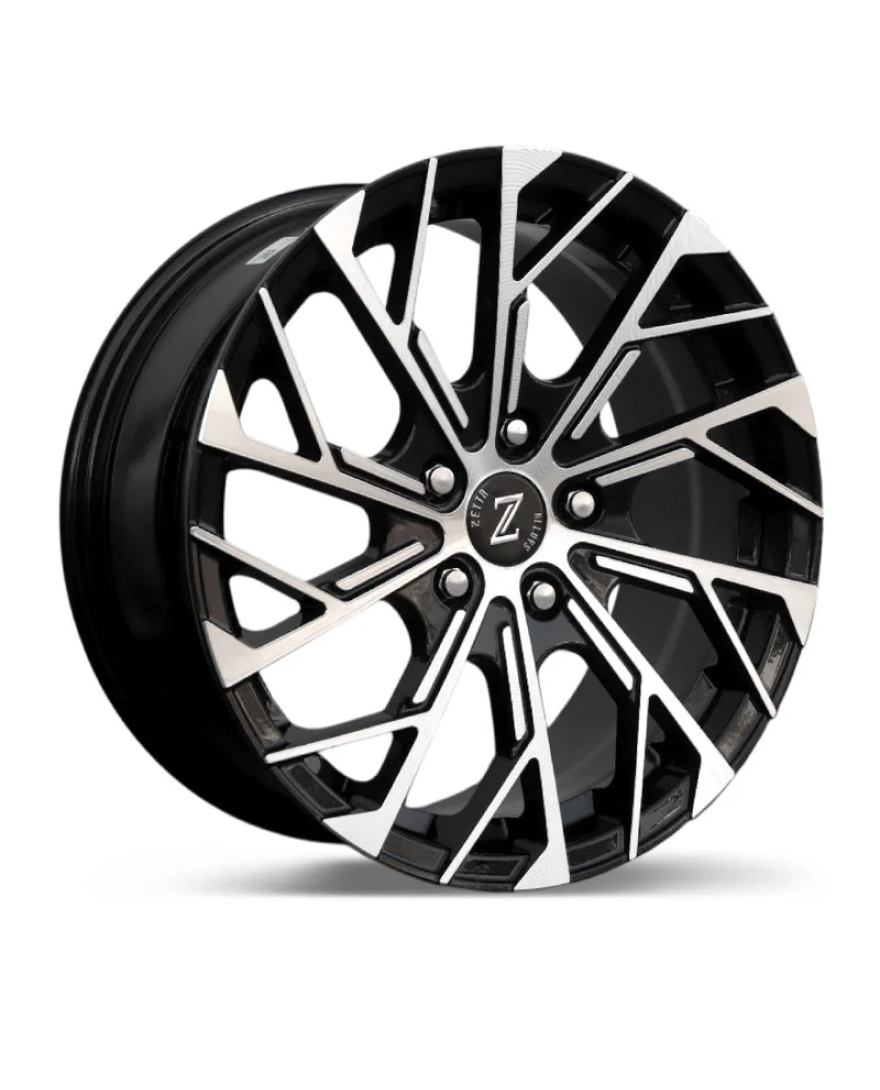 Zetta Alloy Wheels SXY-69 17 Inch Black Machined BM finish PCD 5x114.3 | Size 17x7.5 Inch