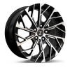 Zetta Alloy Wheels SXY-69 17 Inch Black Machined BM finish PCD 5x114.3 | Size 17x7.5 Inch