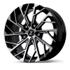 Zetta Alloy Wheels SXY-69 17 Inch Black Machined BM finish PCD 5x139.7 | Size 17x7.5 Inch