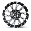 Zetta Alloy Wheels SXY-69 17 Inch Black Machined BM finish PCD 5x139.7 | Size 17x7.5 Inch