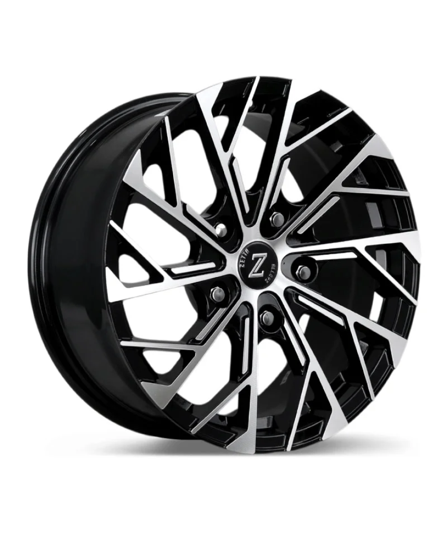 Zetta Alloy Wheels SXY-69 17 Inch Black Machined BM finish PCD 5x139.7 | Size 17x7.5 Inch