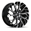 Zetta Alloy Wheels SXY-69 17 Inch Black Machined BM finish PCD 5x139.7 | Size 17x7.5 Inch