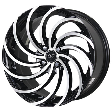 NeoWheel Snake 17 Inch BM finish PCD 4x100 | Size 17x8 inch