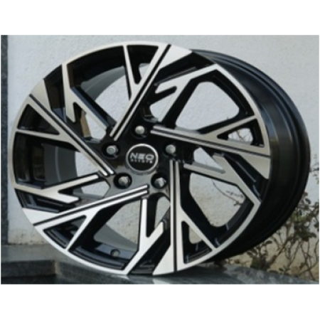 NeoWheel CRYSTAL 17 Inch BM finish PCD 5x114.3 | Size 17X7 Inch