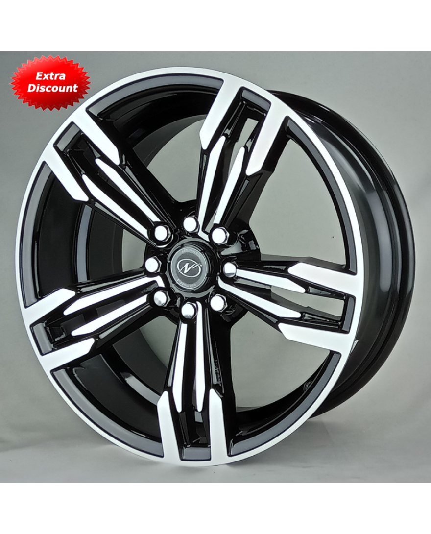 Transformer in Black Machined Under Cut finish. The Size of alloy wheel is 18x8.5 inch and the PCD is 5x114
(SET OF 4)