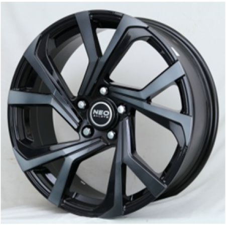 NeoWheel Hydra 18X7.5 Inch CBM finish PCD 5x114.3 | Size 18X7.5 inch