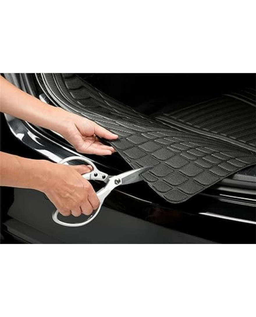 3D MAXpider Universal Cargo Liner Trim-to-FIT Kagu Size:L L53.5 xW36.2 Black | Cross FOLD