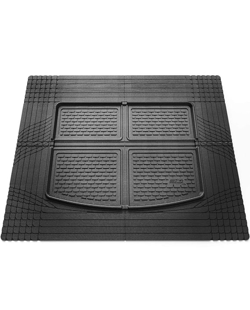 3D MAXpider 2199M-09 Universal Cross Fold Trim to Fit Cargo Liner | Kagu Rubber | Black