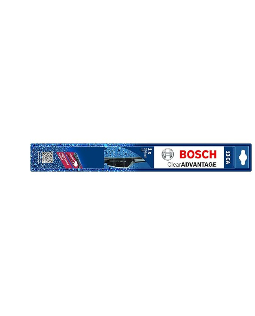 Bosch | CLEAR Advantage Single | Flat Blade Performance Wiper Blade | Size 20 Inch