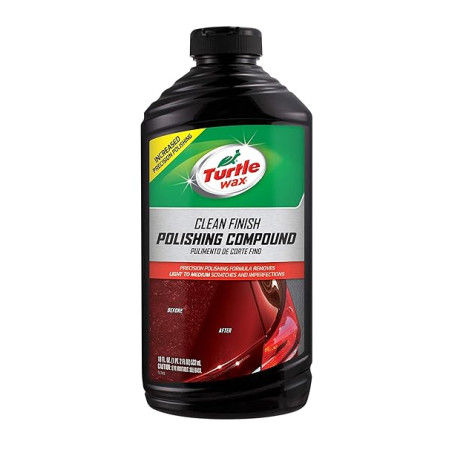 Turtle Wax Clean Finish Polishing Compound 532ml Turtle Wax Clean Finish Polishing Compound 532ml