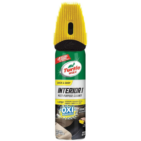 Turtle Wax Quick And Easy Interior 1 Cleaner Stain Remover 400ml Turtle Wax Quick And Easy Interior 1 Cleaner Stain Remover 400ml