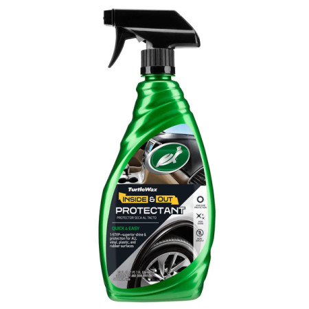 TURTLE WAX QUICK & EASY INSIDE & OUT PROTECTANT 680ml TURTLE WAX QUICK & EASY INSIDE & OUT PROTECTANT 680ml