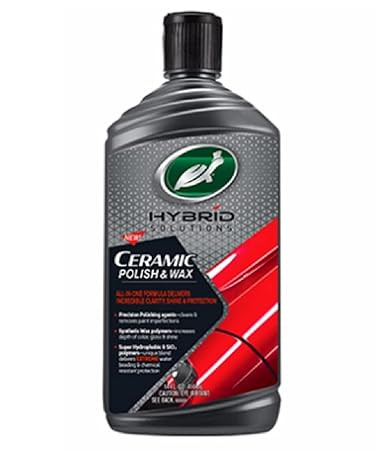 Turtle Wax Hybrid Solutions Ceramic Polish and Wax 414ml Turtle Wax Hybrid Solutions Ceramic Polish and Wax 414ml
