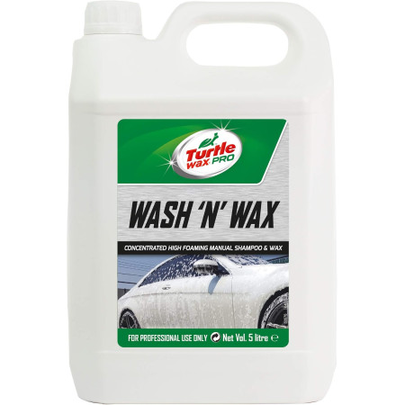 TURTLE WAX TW PRO WASH AND WAX Shampoo 5L TURTLE WAX TW PRO WASH AND WAX Shampoo 5L