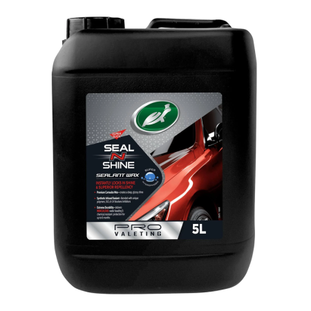 Turtle Wax Seal 'N' Shine Sealant Wax Pro Valeting Car Care 5L Turtle Wax Seal 'N' Shine Sealant Wax Pro Valeting Car Care 5L