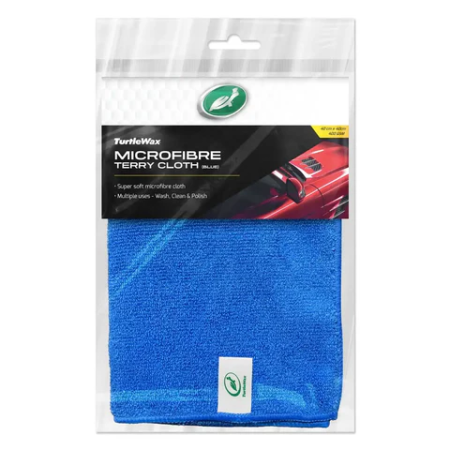 TURTLE WAX MICROFIBER TERRY CLOTH 400GSM | 40X40CM TURTLE WAX MICROFIBER TERRY CLOTH 400GSM | 40X40CM